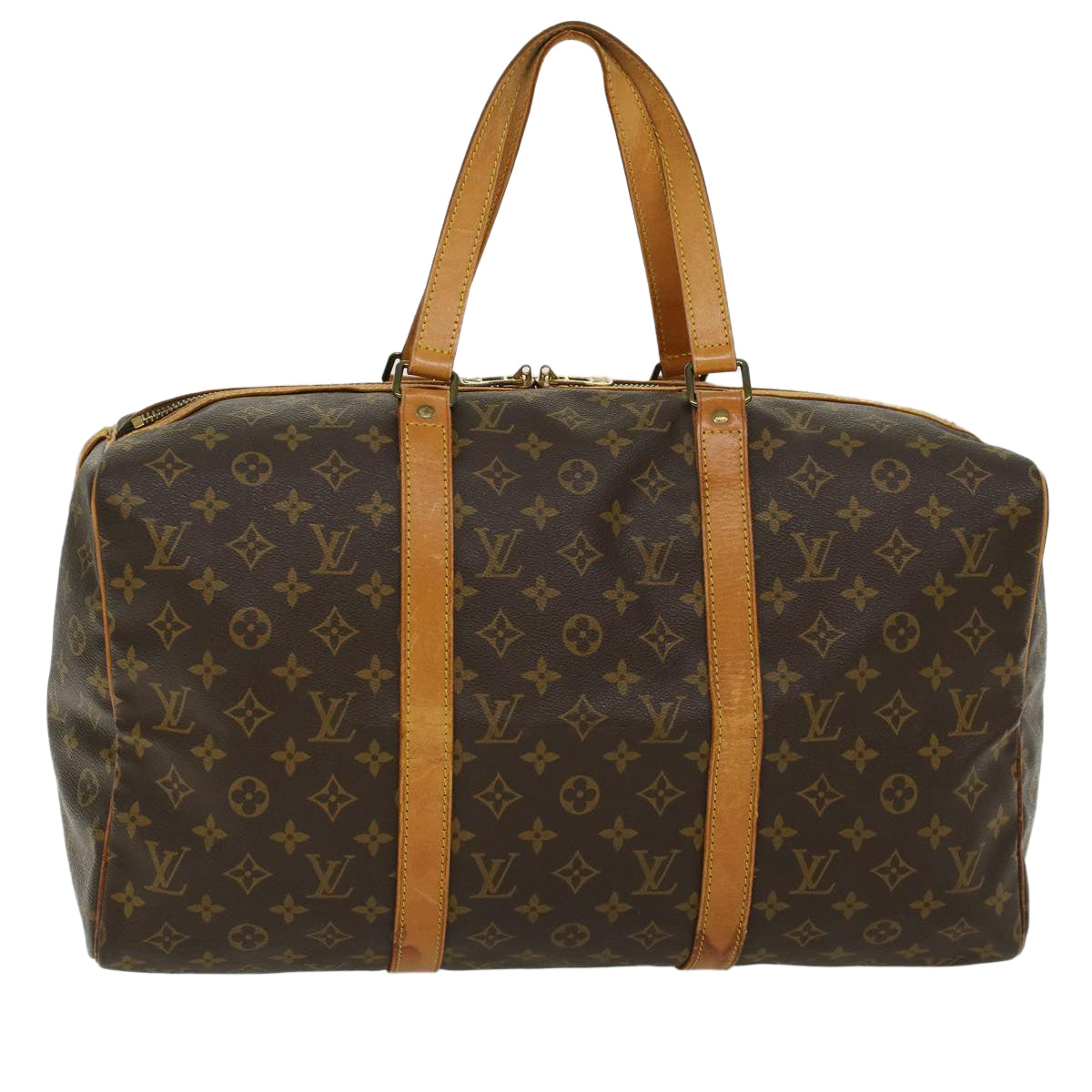 LOUIS VUITTON Monogram Sac Souple 45 Boston Bag M41624 LV yk7381B