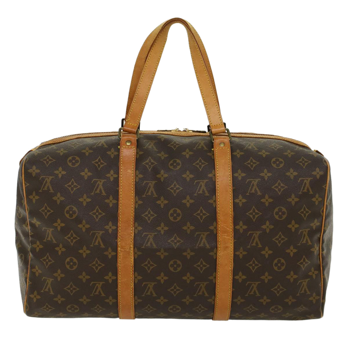 LOUIS VUITTON Monogram Sac Souple 45 Boston Bag M41624 LV yk7381B