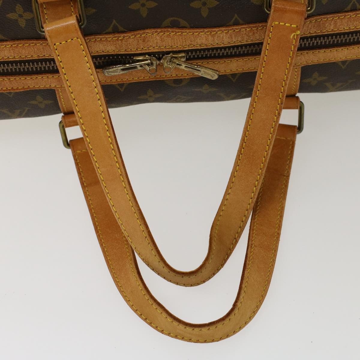 LOUIS VUITTON Monogram Sac Souple 45 Boston Bag M41624 LV yk7381B