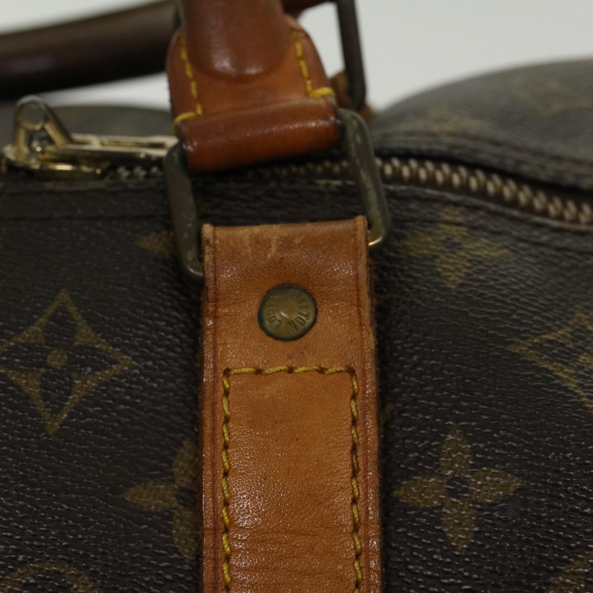 LOUIS VUITTON Monogram Keepall Bandouliere 60 Boston Bag M41412 LV yk7386B