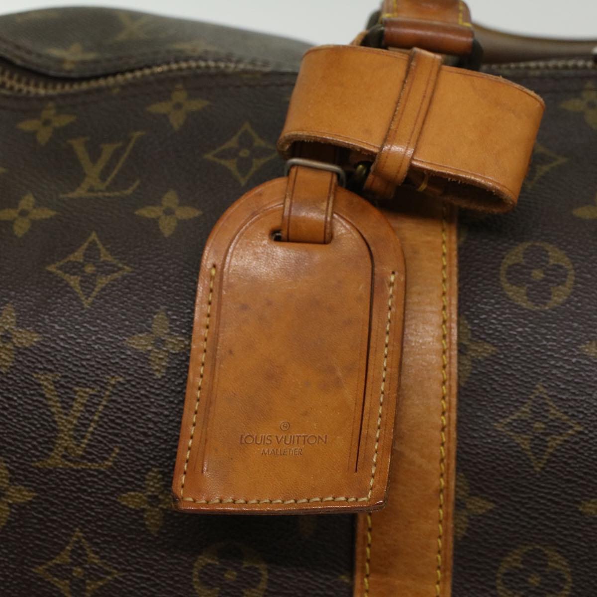 LOUIS VUITTON Monogram Keepall Bandouliere 60 Boston Bag M41412 LV yk7386B