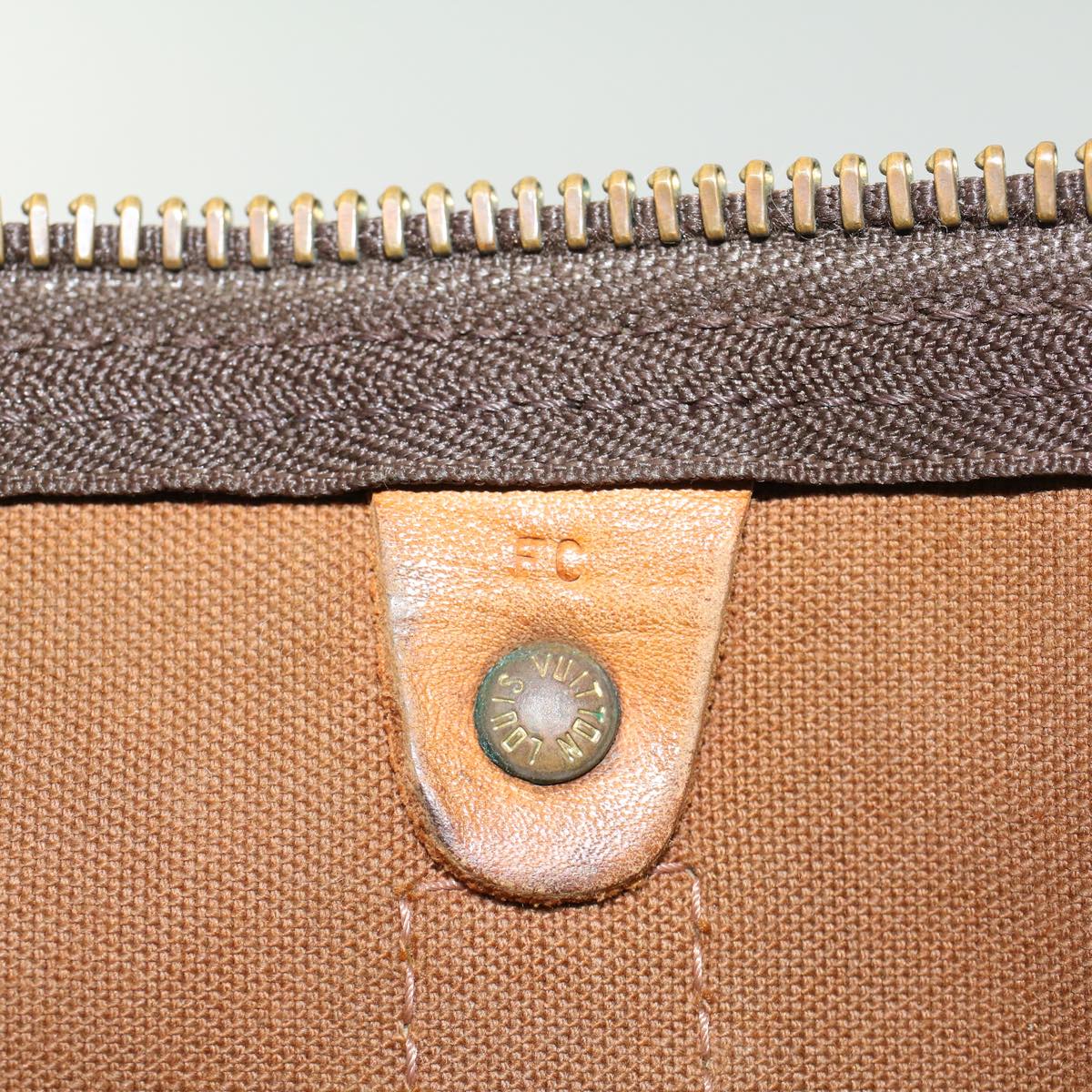 LOUIS VUITTON Monogram Keepall Bandouliere 60 Boston Bag M41412 LV yk7386B
