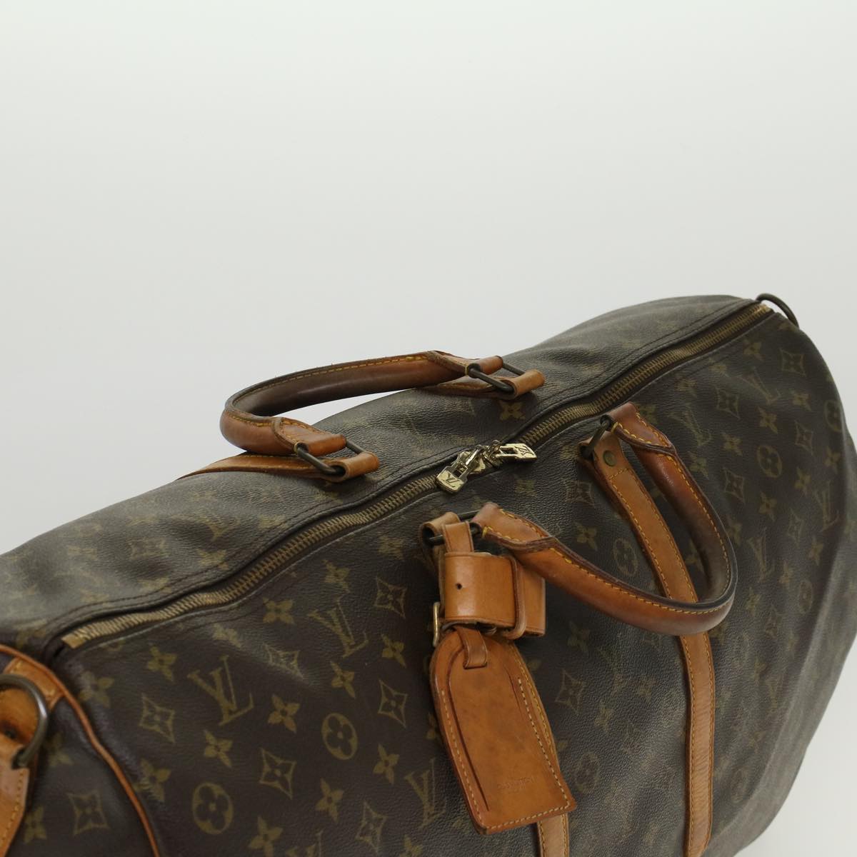 LOUIS VUITTON Monogram Keepall Bandouliere 60 Boston Bag M41412 LV yk7386B