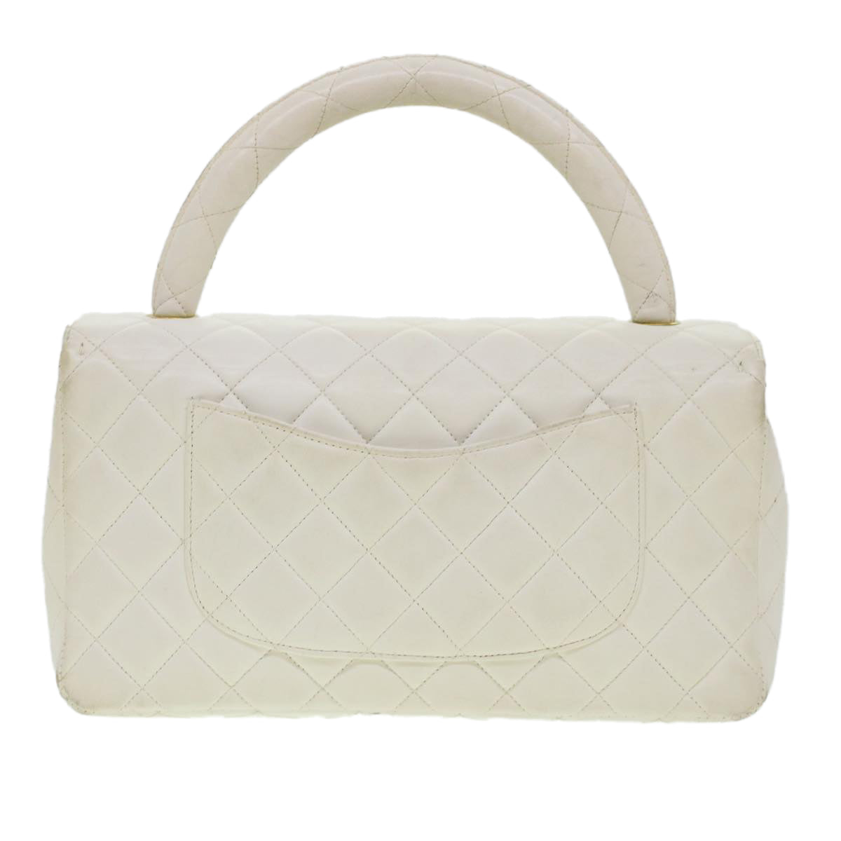 Luxury Chanel Child Bag Hand Bag Lamb Skin White CC  yk7389B