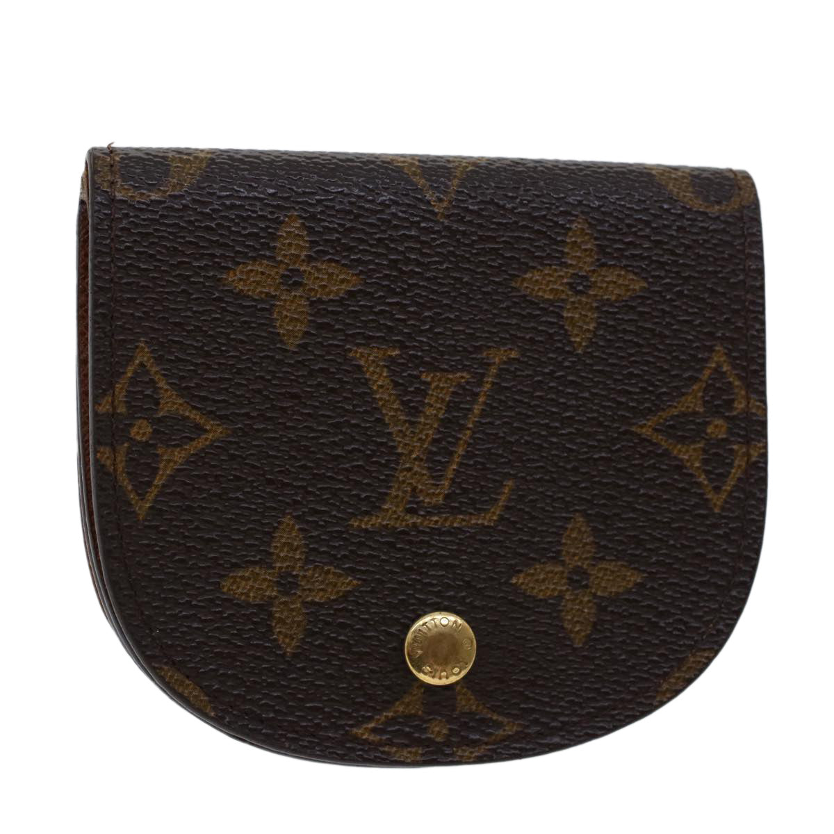 LOUIS VUITTON Monogram Porte Monnaie Guze Coin Purse M61970 LV yk7396B