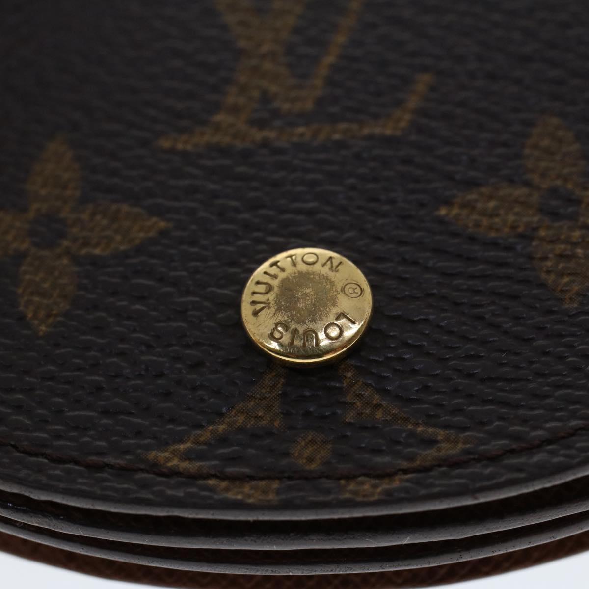 LOUIS VUITTON Monogram Porte Monnaie Guze Coin Purse M61970 LV yk7396B
