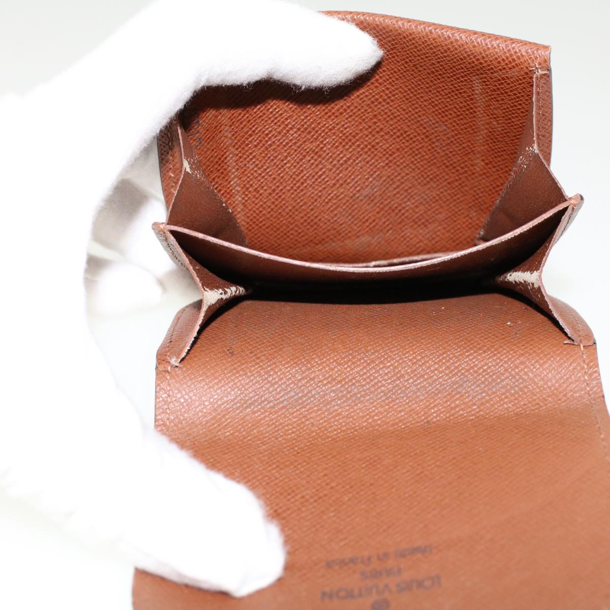 LOUIS VUITTON Monogram Porte Monnaie Guze Coin Purse M61970 LV yk7396B
