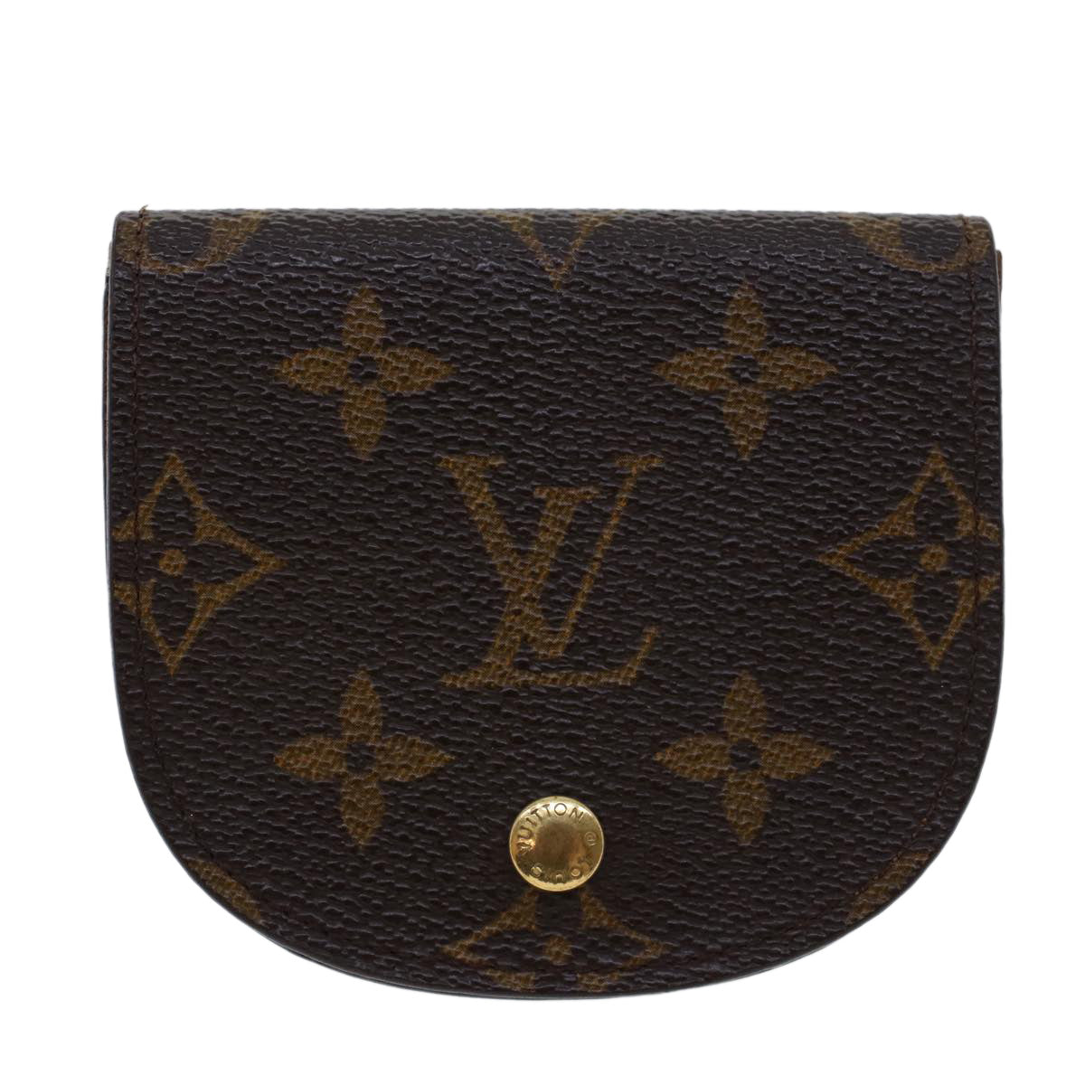 LOUIS VUITTON Monogram Porte Monnaie Guze Coin Purse M61970 LV yk7396B