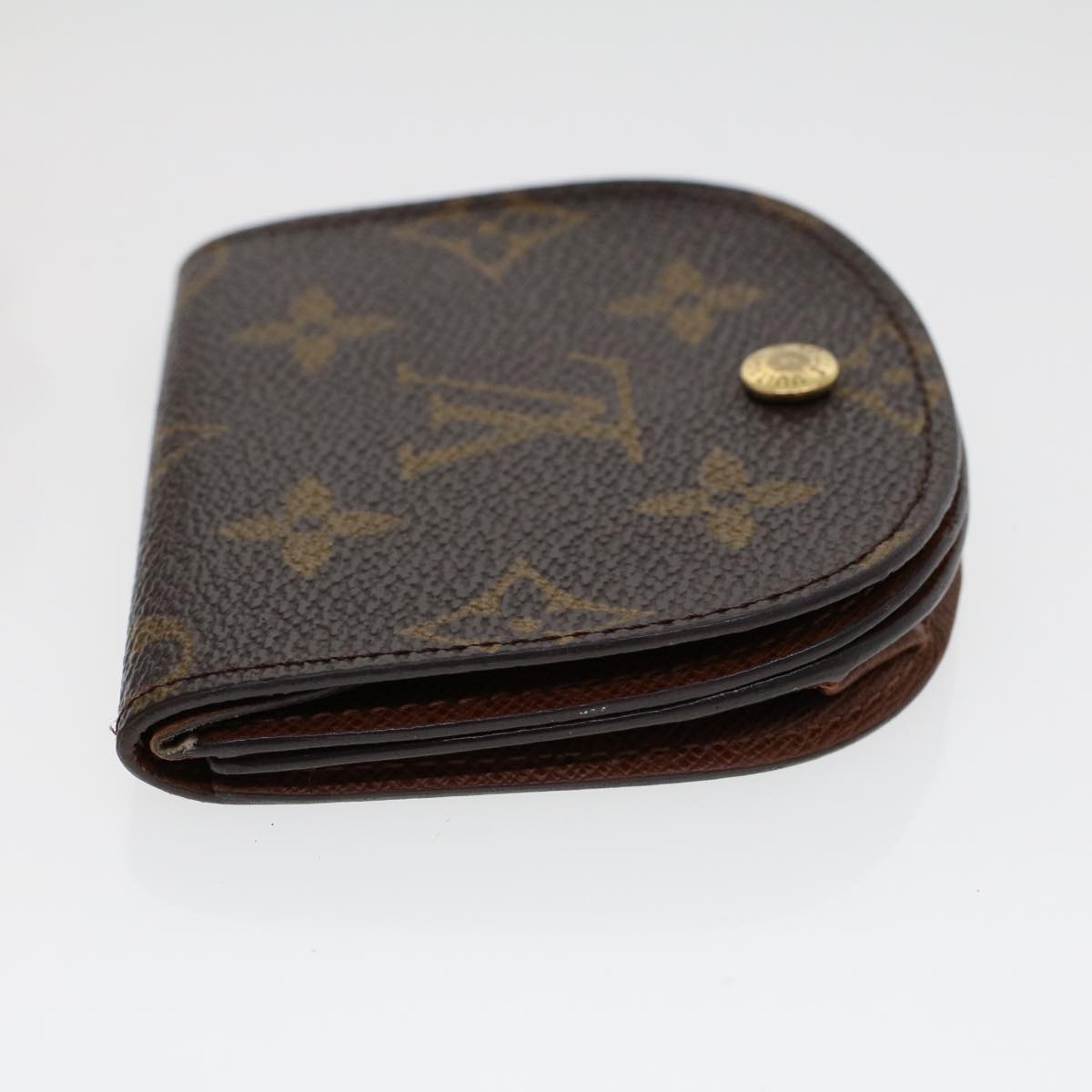 LOUIS VUITTON Monogram Porte Monnaie Guze Coin Purse M61970 LV yk7396B