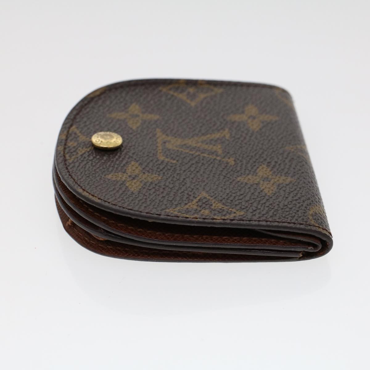 LOUIS VUITTON Monogram Porte Monnaie Guze Coin Purse M61970 LV yk7396B