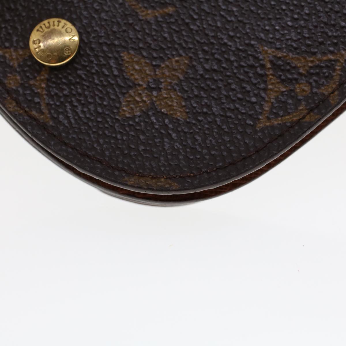 LOUIS VUITTON Monogram Porte Monnaie Guze Coin Purse M61970 LV yk7396B