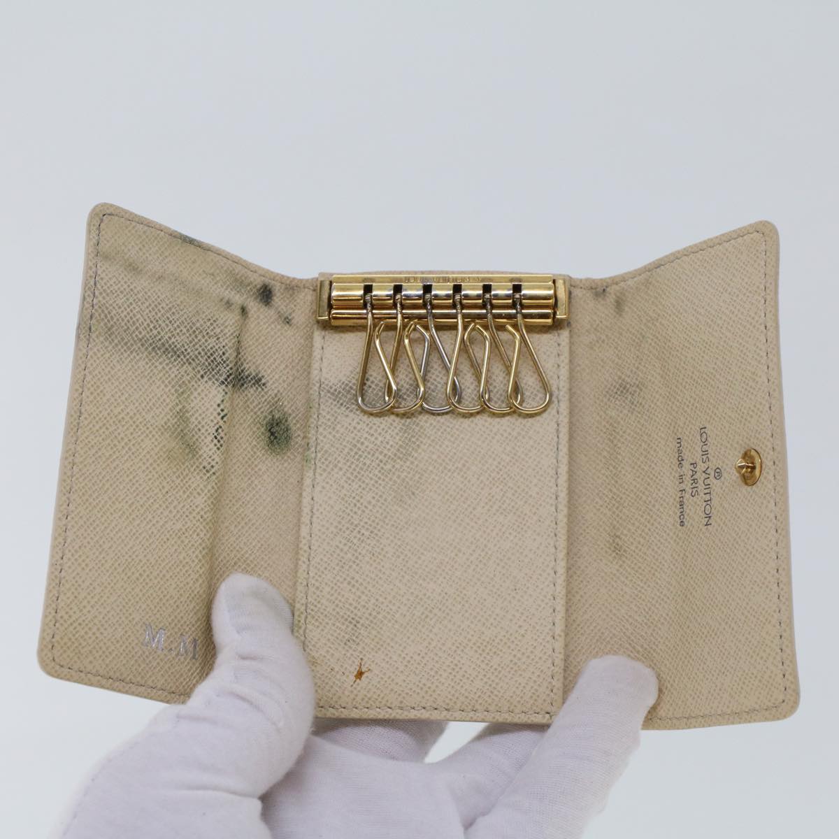 LOUIS VUITTON Monogram Coin Purse Key Case 7Set LV yk7397B