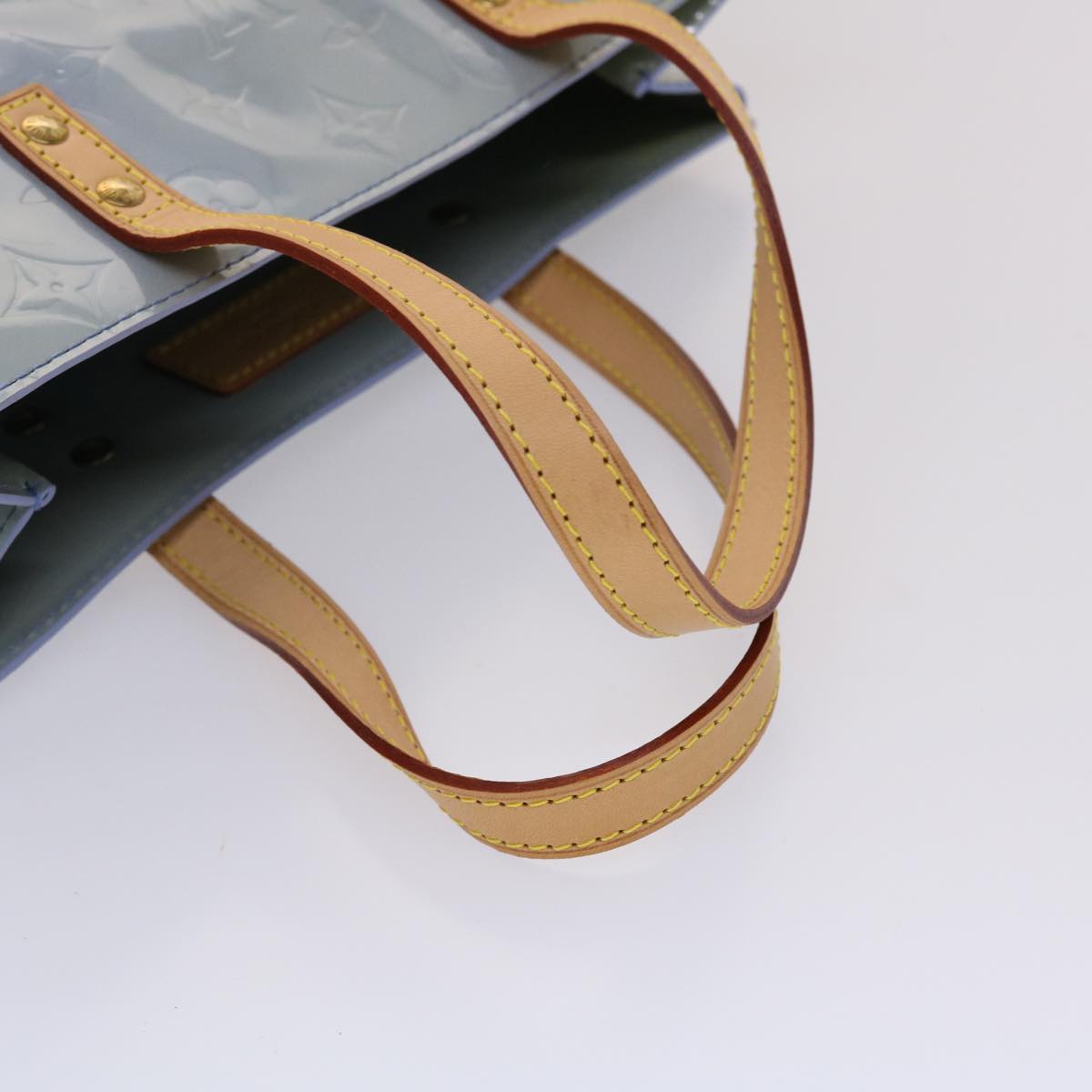LOUIS VUITTON Monogram Vernis Reade MM Hand Bag Lavande M91226 LV yk7399B