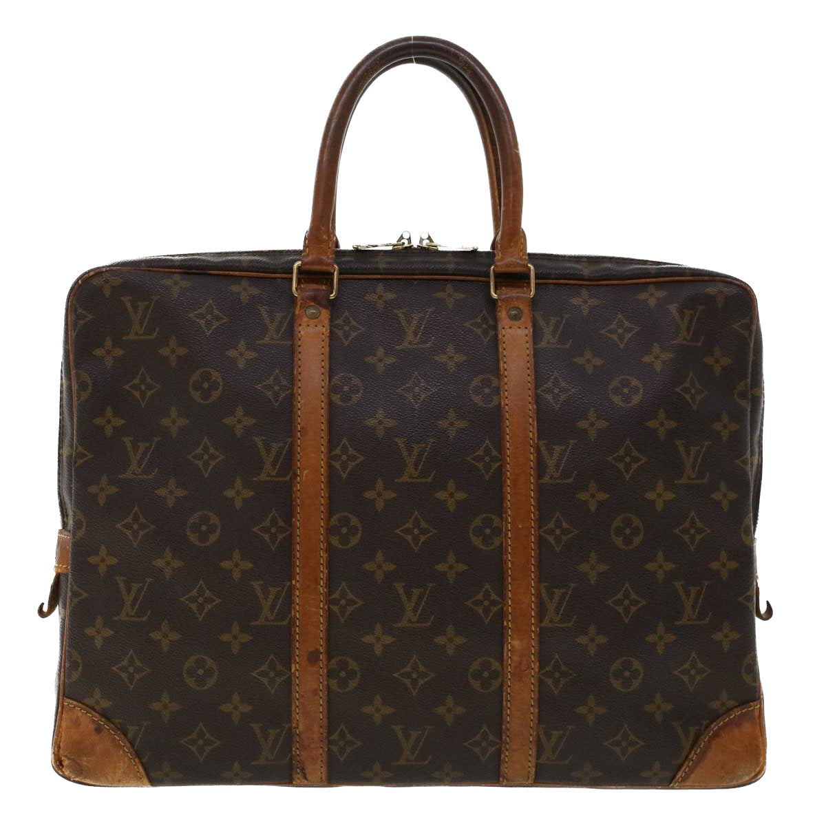 LOUIS VUITTON Monogram Porte Documents Voyage Business Bag M53361 yk7400B