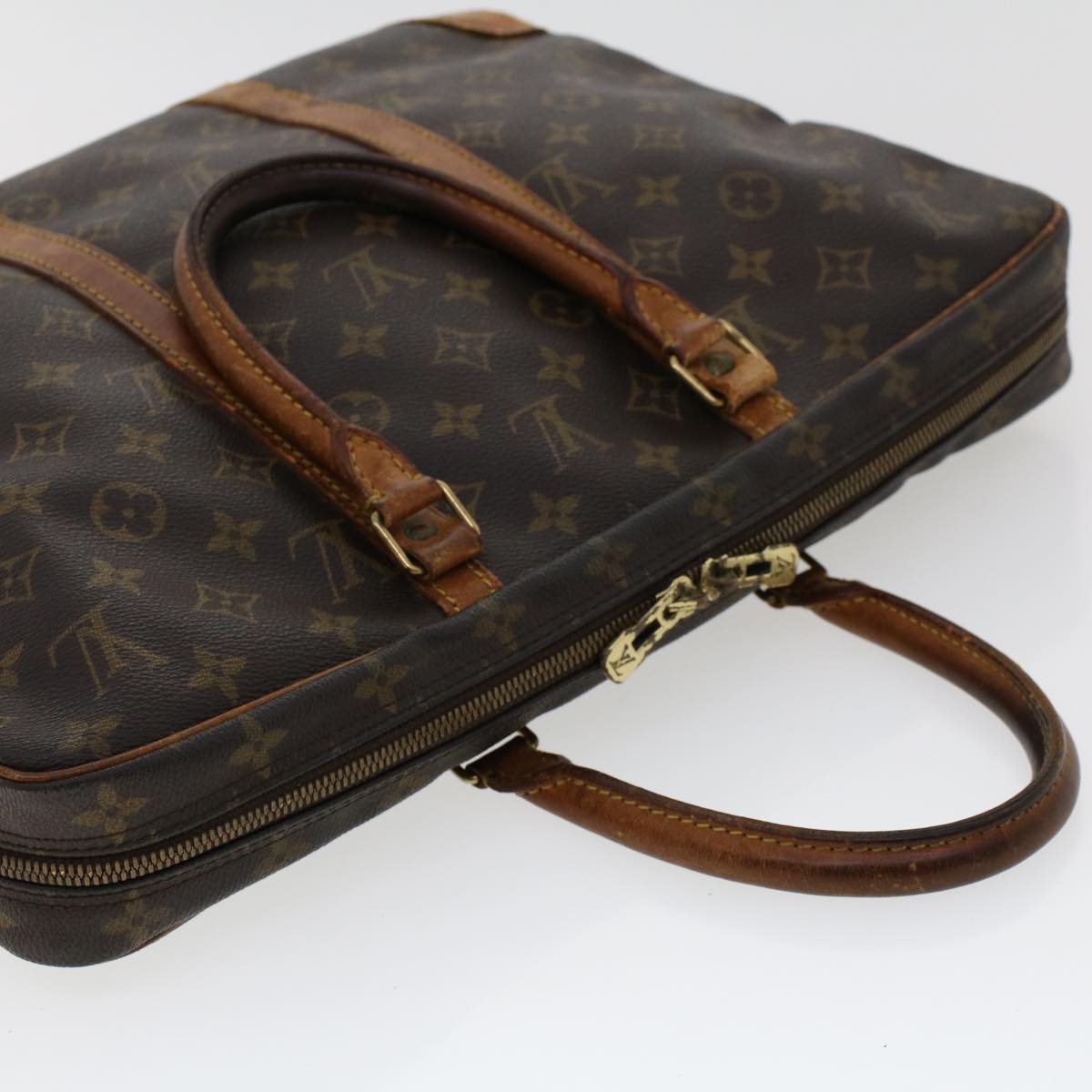 LOUIS VUITTON Monogram Porte Documents Voyage Business Bag M53361 yk7400B