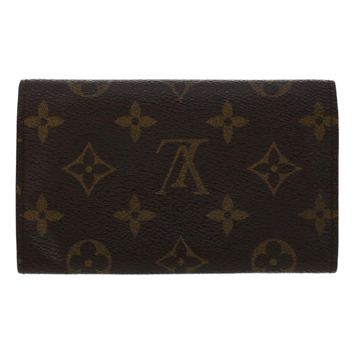 LOUIS VUITTON Monogram Porte Monnaie Zip Long Wallet M61727 LV yk7413