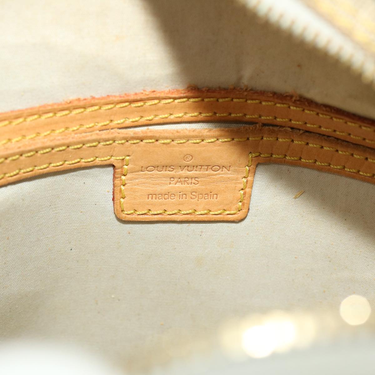 LOUIS VUITTON Monogram Mini Jeanne GM Shoulder Bag Blue M92000 LV yk7430