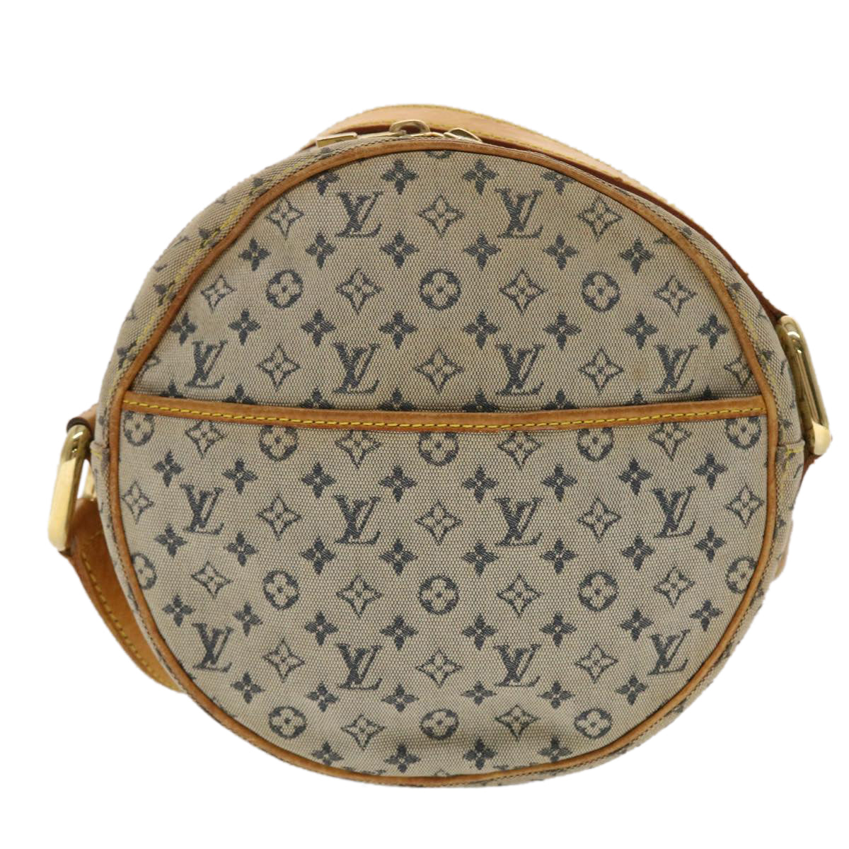 LOUIS VUITTON Monogram Mini Jeanne GM Shoulder Bag Blue M92000 LV yk7430