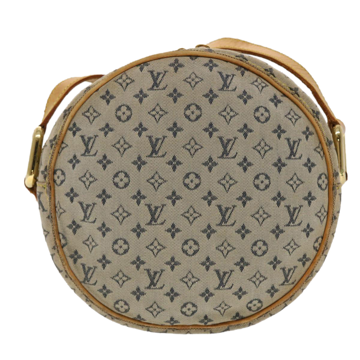 LOUIS VUITTON Monogram Mini Jeanne GM Shoulder Bag Blue M92000 LV yk7430