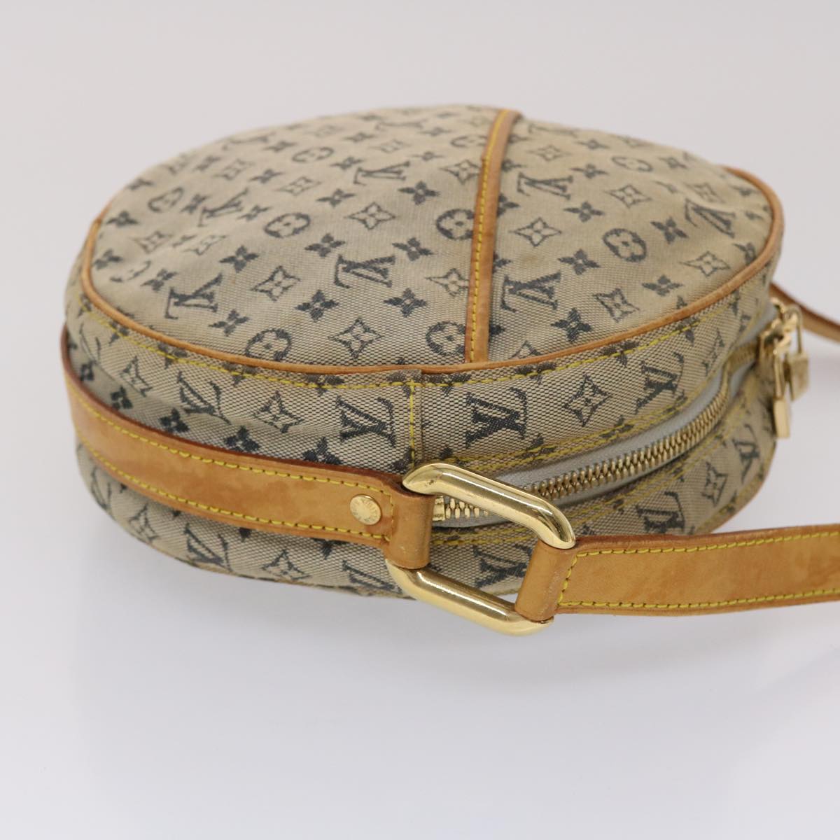 LOUIS VUITTON Monogram Mini Jeanne GM Shoulder Bag Blue M92000 LV yk7430