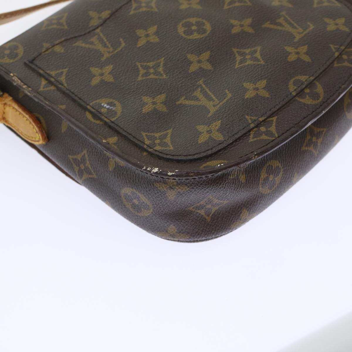 LOUIS VUITTON Monogram Saint Cloud MM Shoulder Bag M51243 LV yk7459