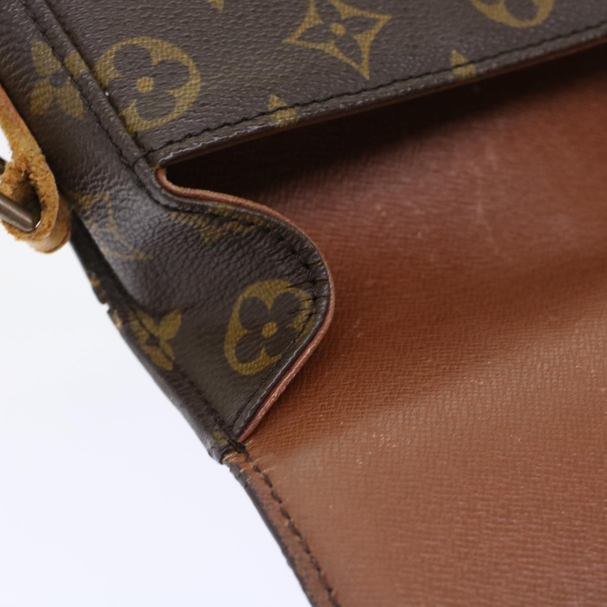 LOUIS VUITTON Monogram Saint Cloud MM Shoulder Bag M51243 LV yk7459