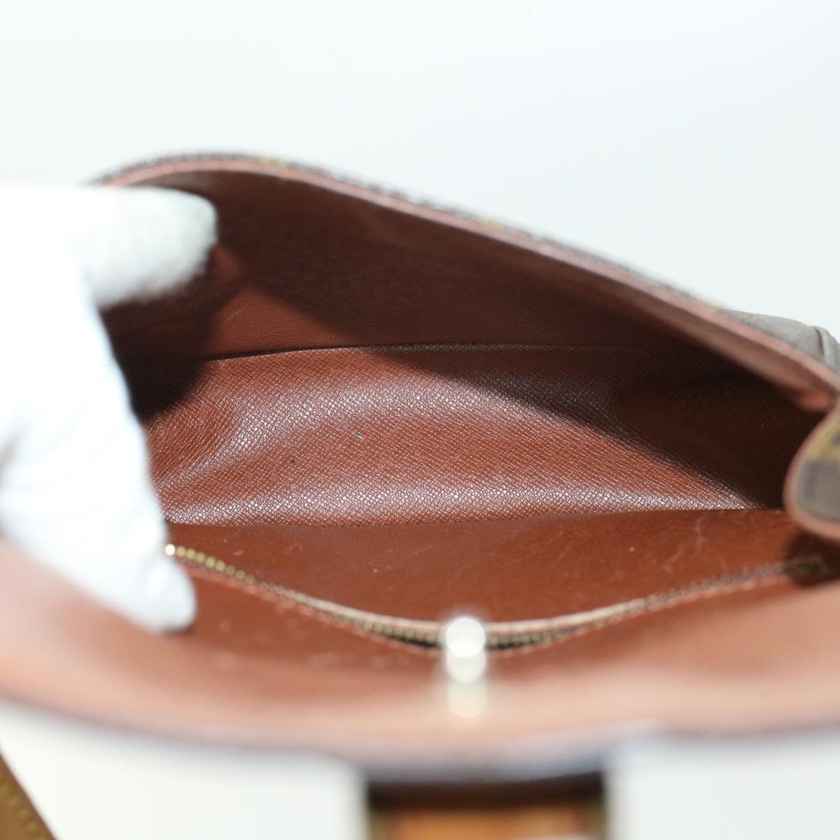 LOUIS VUITTON Monogram Saint Cloud MM Shoulder Bag M51243 LV yk7459