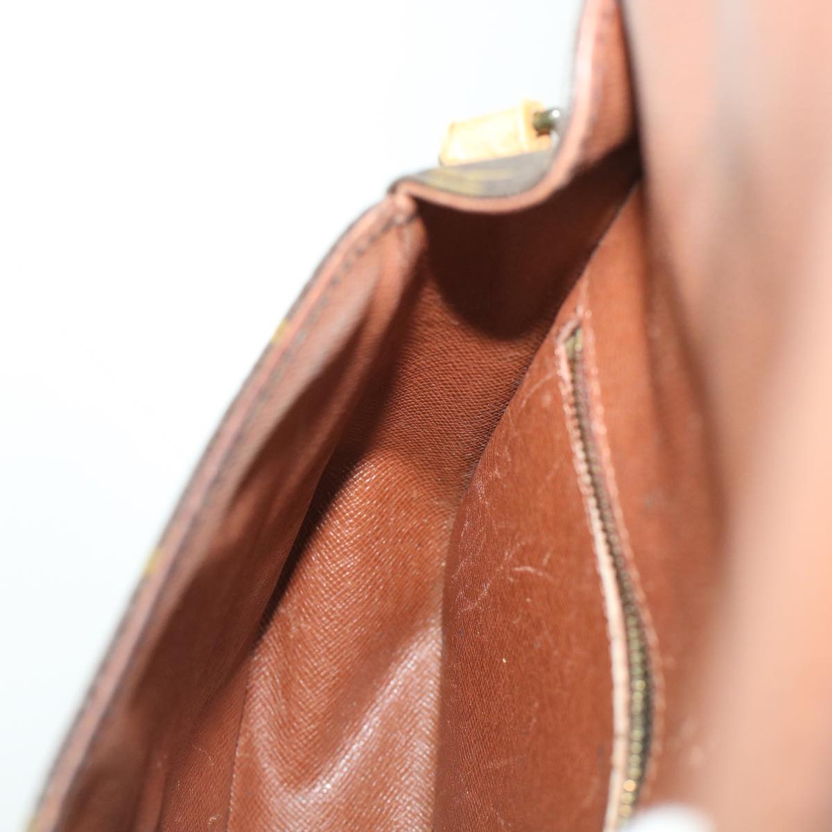 LOUIS VUITTON Monogram Saint Cloud MM Shoulder Bag M51243 LV yk7459