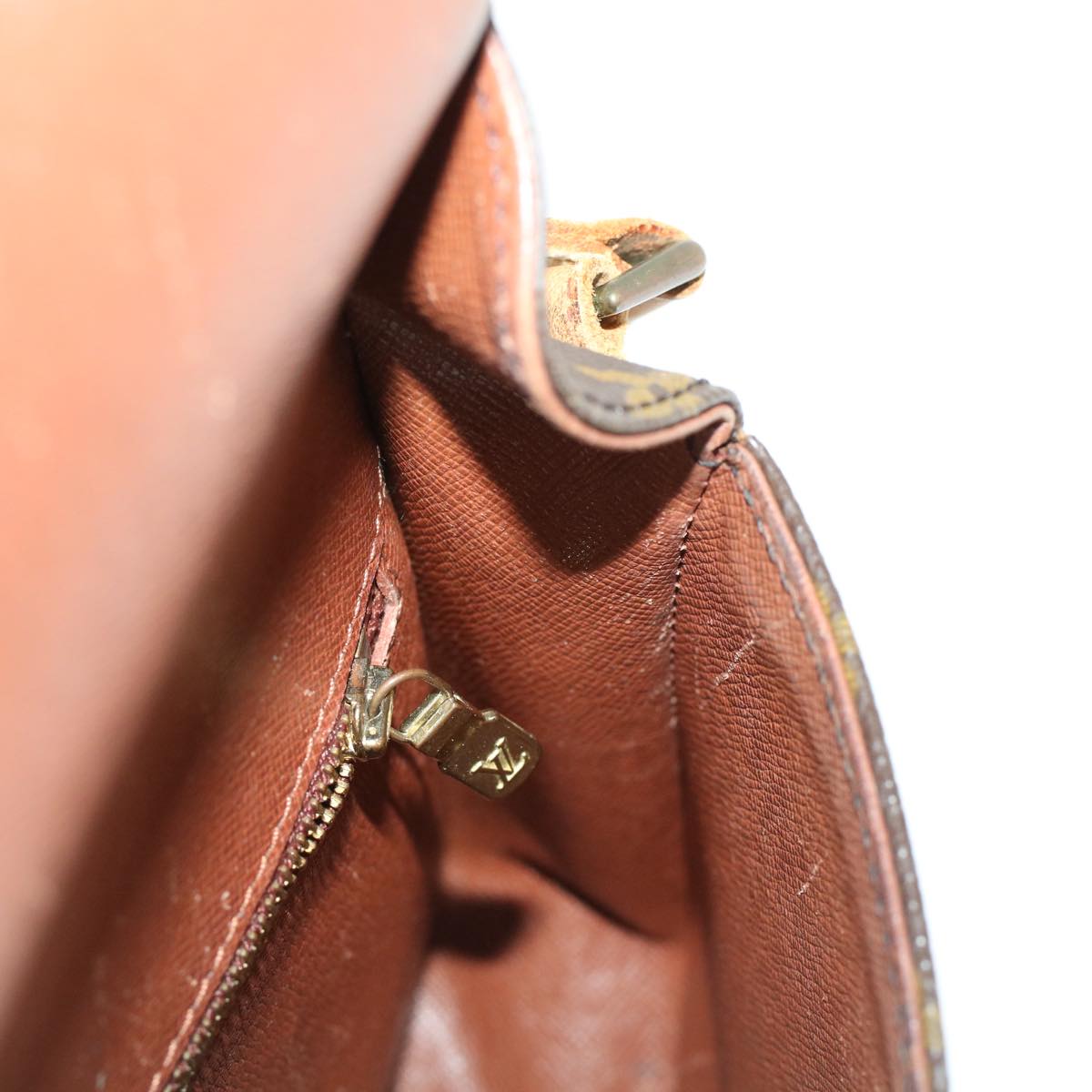 LOUIS VUITTON Monogram Saint Cloud MM Shoulder Bag M51243 LV yk7459