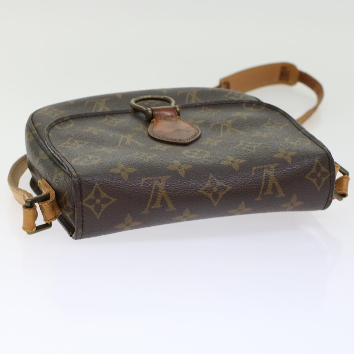 LOUIS VUITTON Monogram Saint Cloud MM Shoulder Bag M51243 LV yk7459