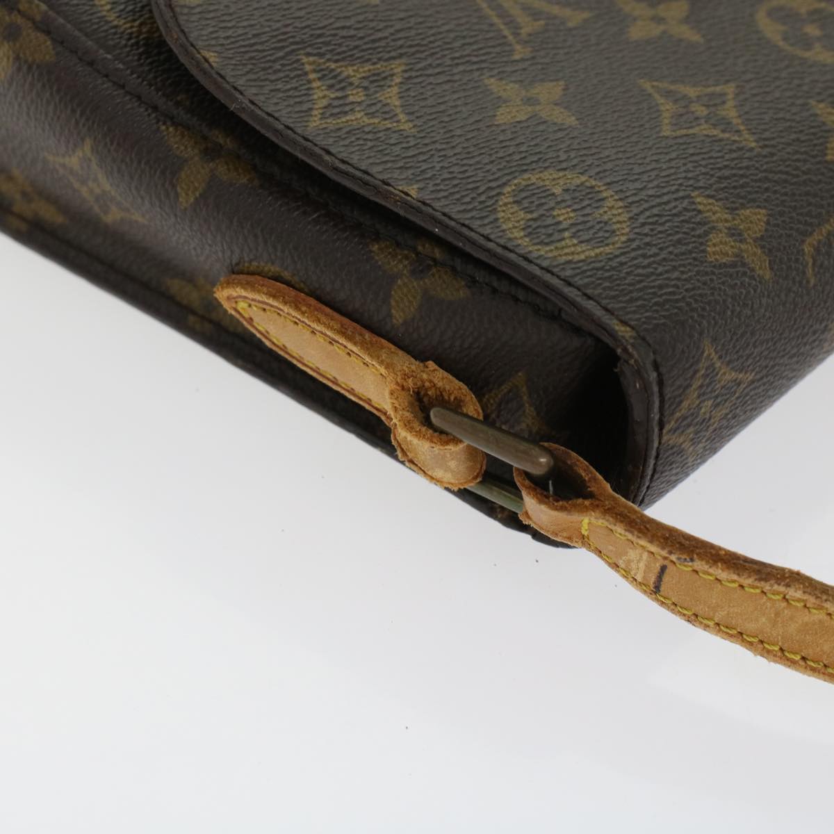 LOUIS VUITTON Monogram Saint Cloud MM Shoulder Bag M51243 LV yk7459