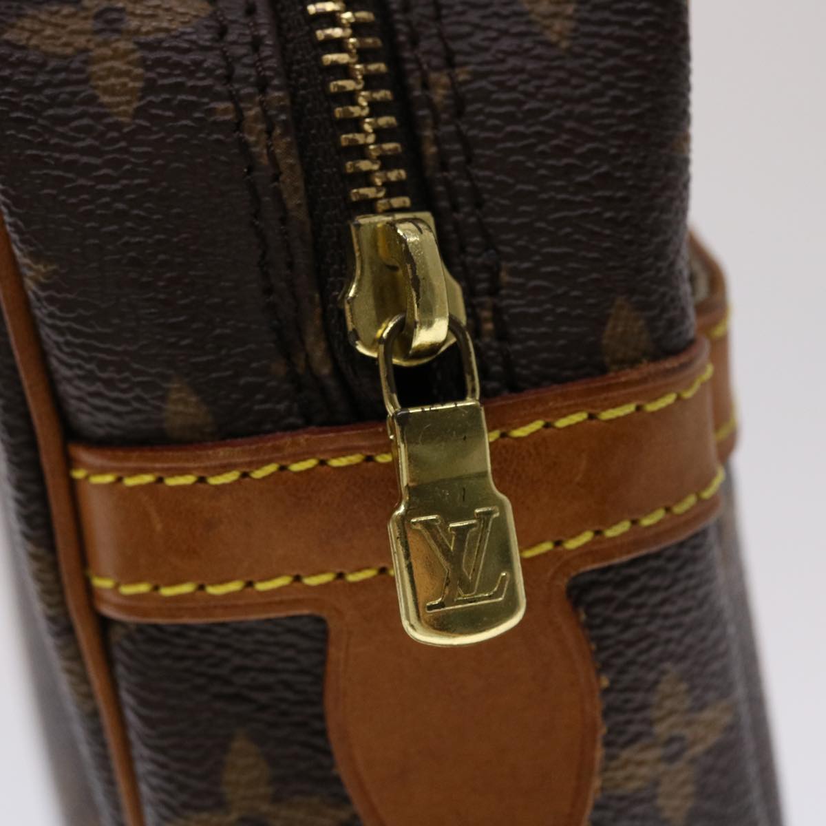 LOUIS VUITTON Monogram Compiegne 28 Clutch Bag M51845 LV yk7465