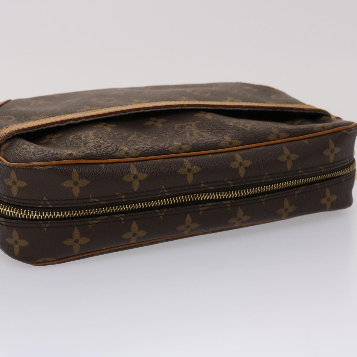 LOUIS VUITTON Monogram Compiegne 28 Clutch Bag M51845 LV yk7465