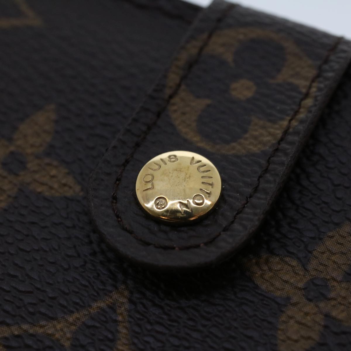 LOUIS VUITTON Monogram Continental Wallet North America T61217 LV yk7469