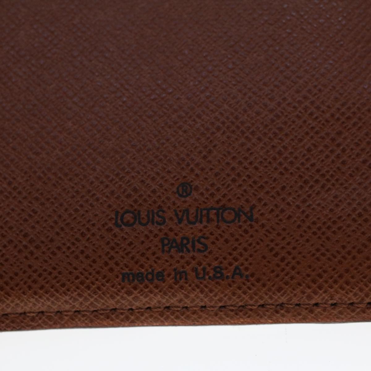 LOUIS VUITTON Monogram Continental Wallet North America T61217 LV yk7469