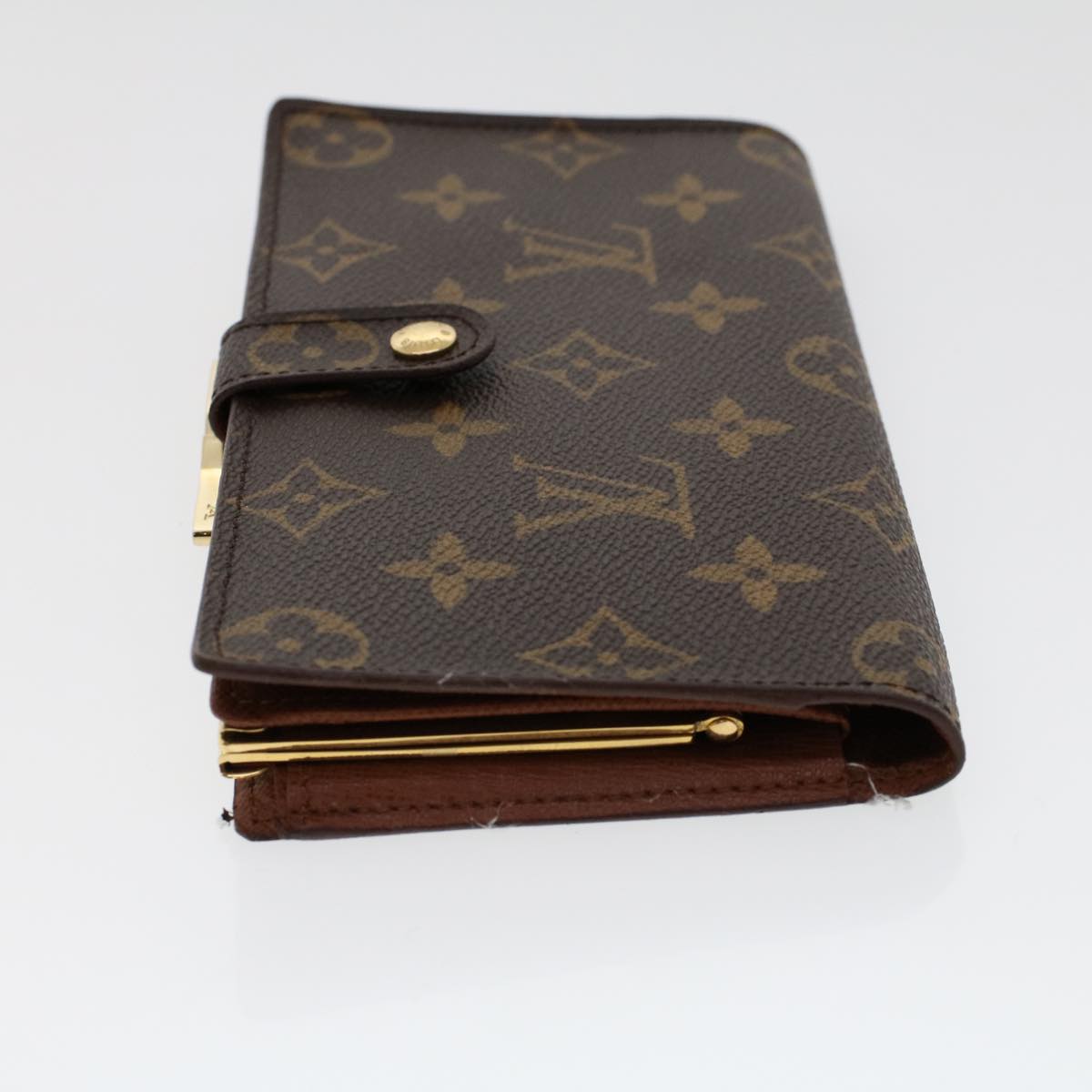 LOUIS VUITTON Monogram Continental Wallet North America T61217 LV yk7469