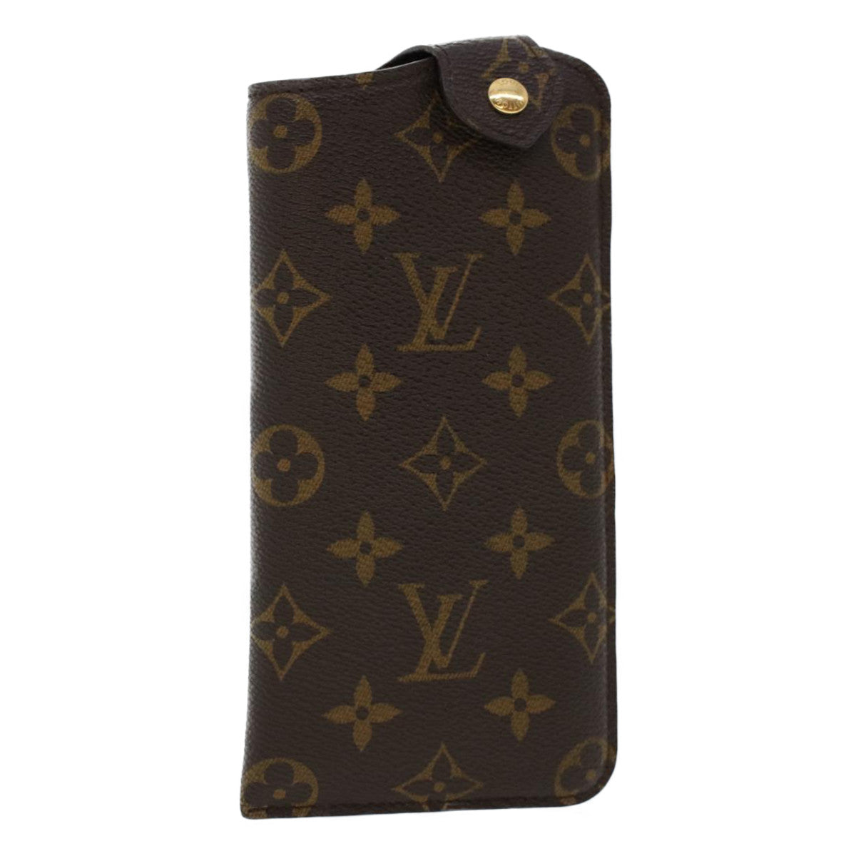 LOUIS VUITTON Monogram Etui Lunette MM Glasses Case M66544 LV yk7470