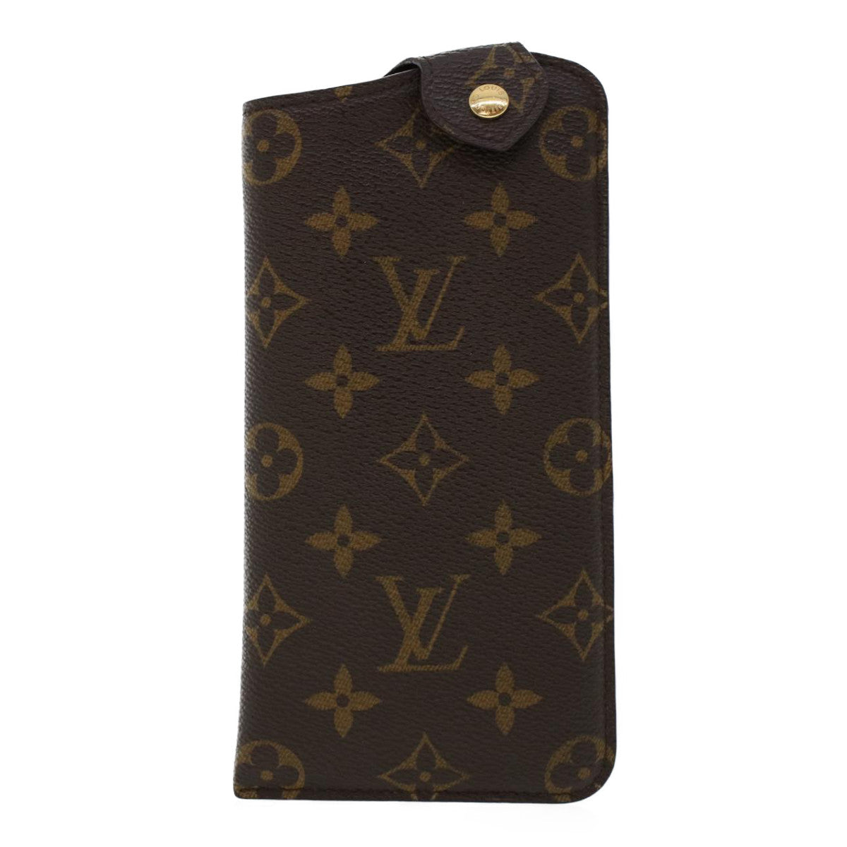 LOUIS VUITTON Monogram Etui Lunette MM Glasses Case M66544 LV yk7470
