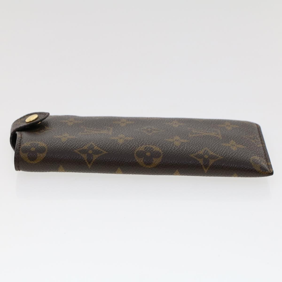 LOUIS VUITTON Monogram Etui Lunette MM Glasses Case M66544 LV yk7470