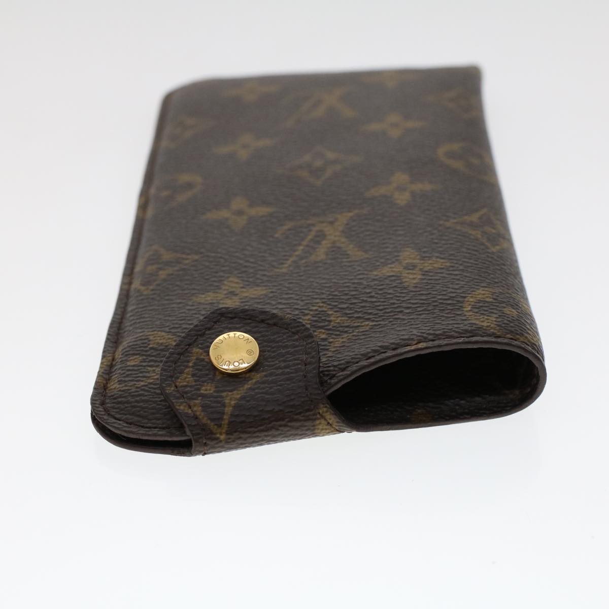 LOUIS VUITTON Monogram Etui Lunette MM Glasses Case M66544 LV yk7470