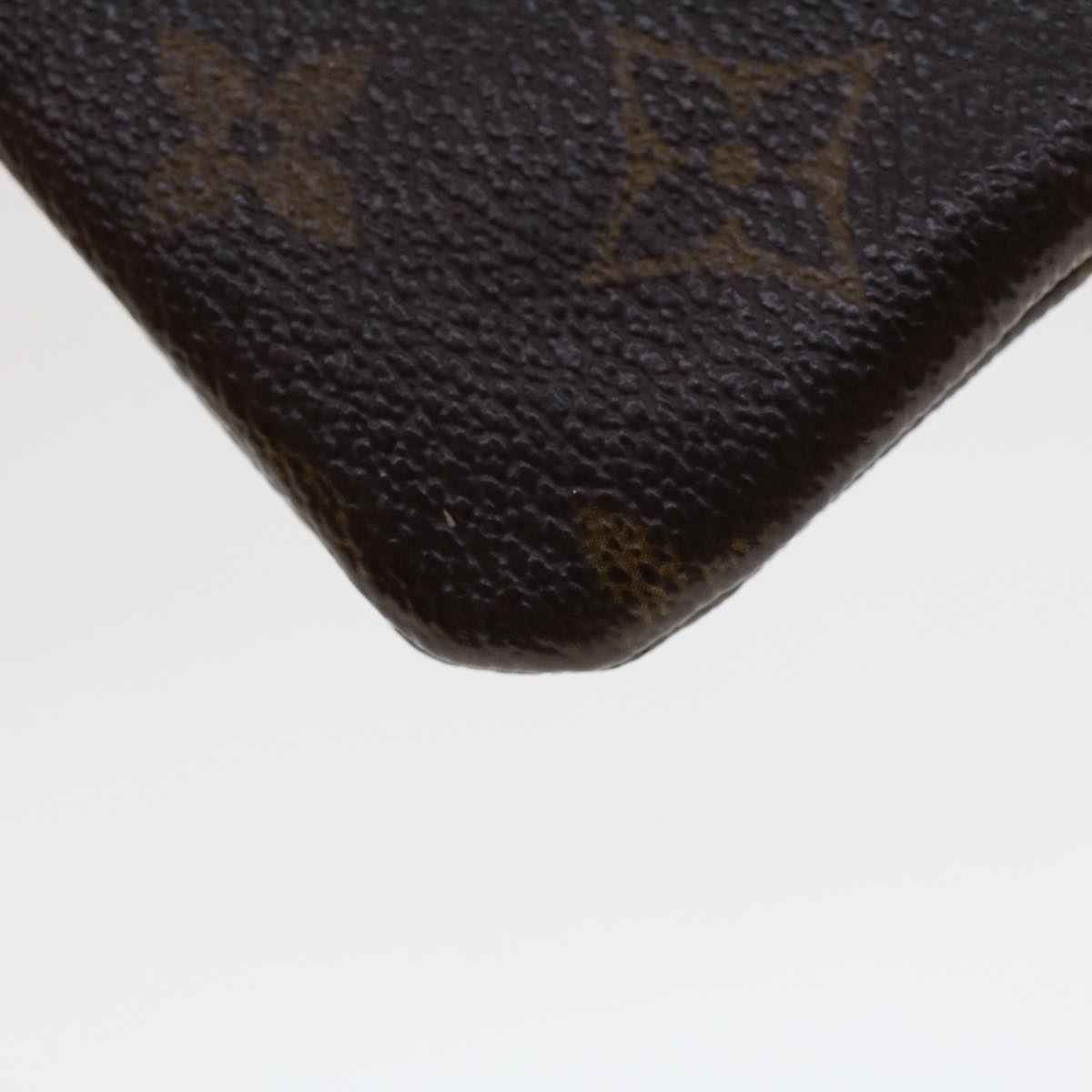 LOUIS VUITTON Monogram Pochette Cles Coin Purse M62650 LV yk7484