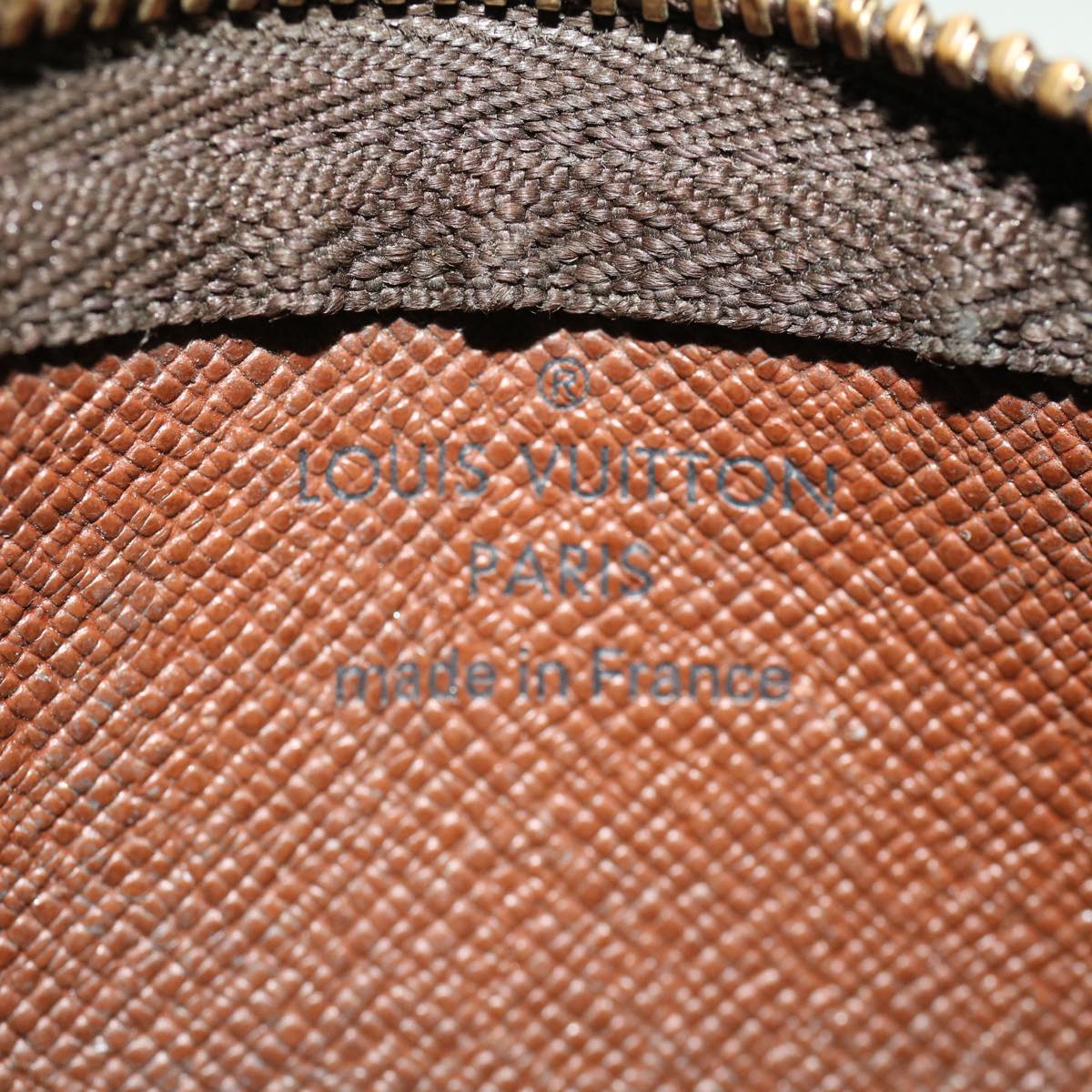 LOUIS VUITTON Monogram Pochette Cles Coin Purse M62650 LV yk7484