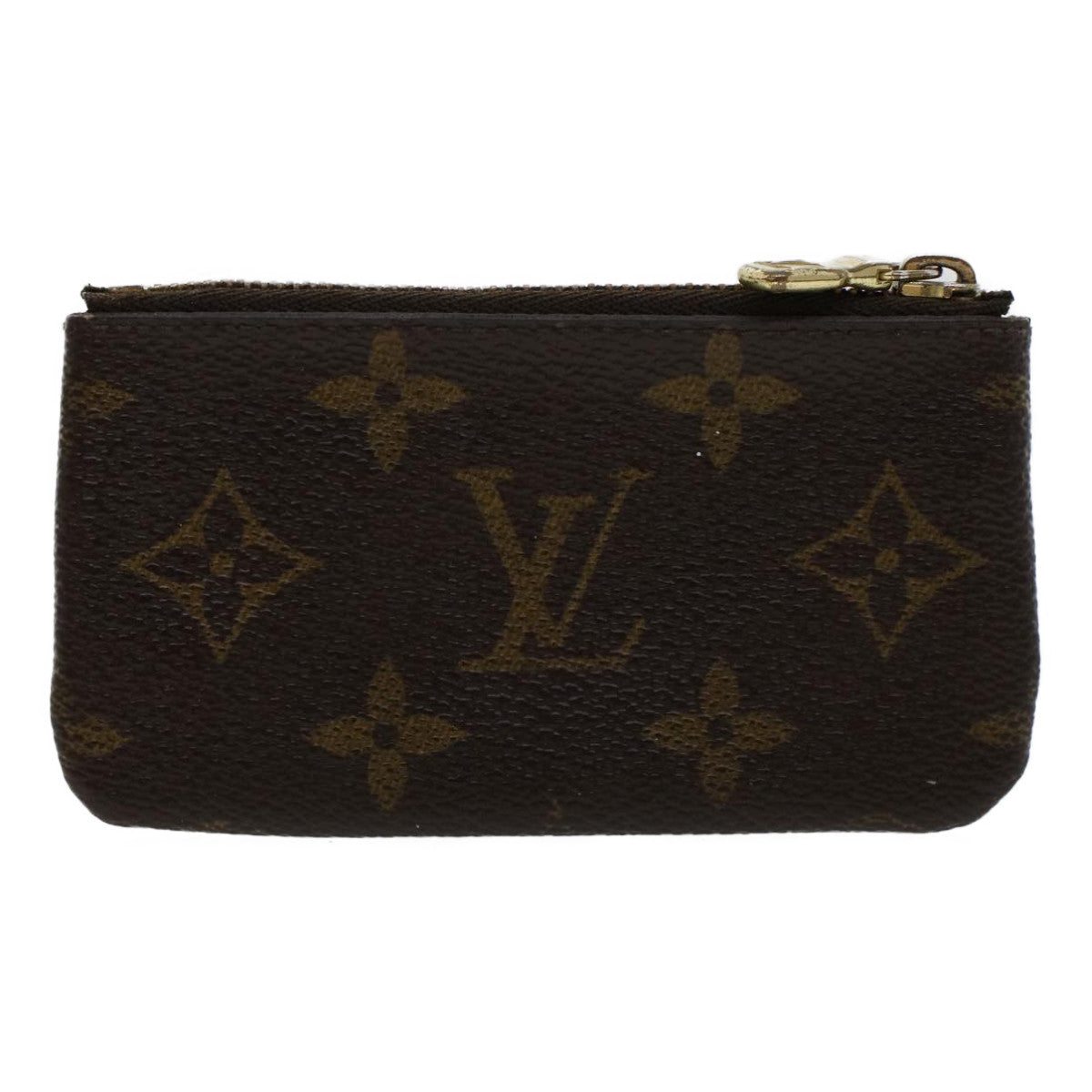 LOUIS VUITTON Monogram Pochette Cles Coin Purse M62650 LV yk7484