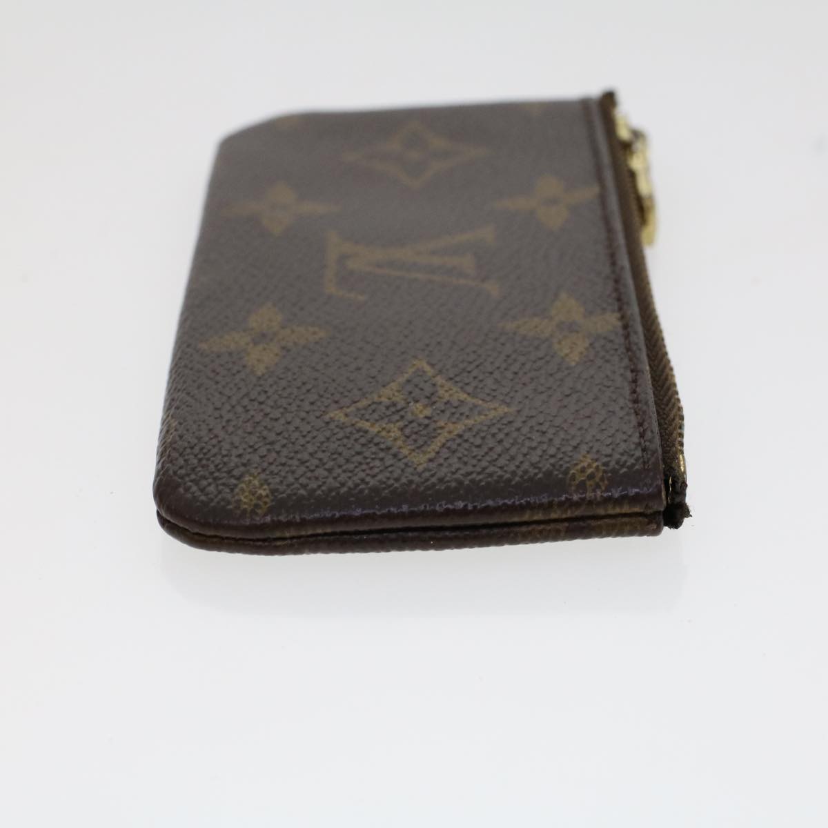 LOUIS VUITTON Monogram Pochette Cles Coin Purse M62650 LV yk7484