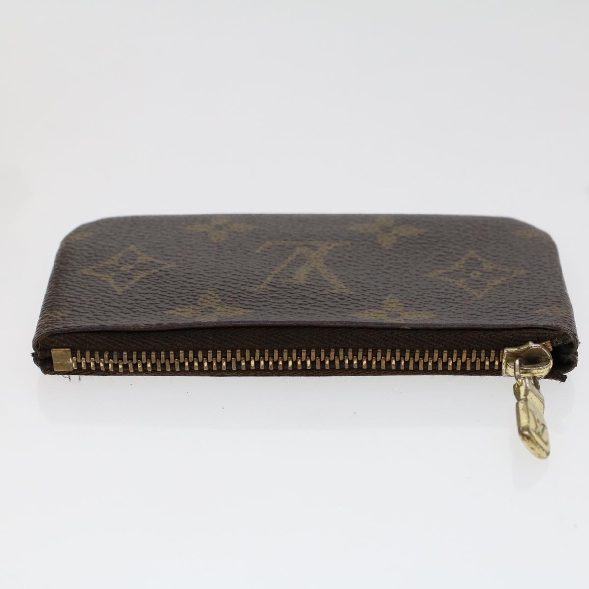 LOUIS VUITTON Monogram Pochette Cles Coin Purse M62650 LV yk7484