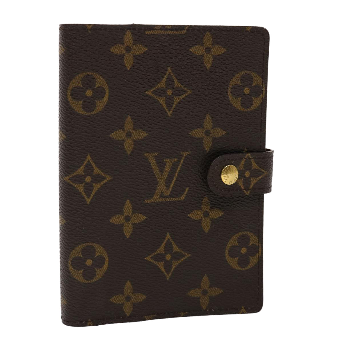 LOUIS VUITTON Monogram Agenda PM Day Planner Cover R20005 LV yk7491