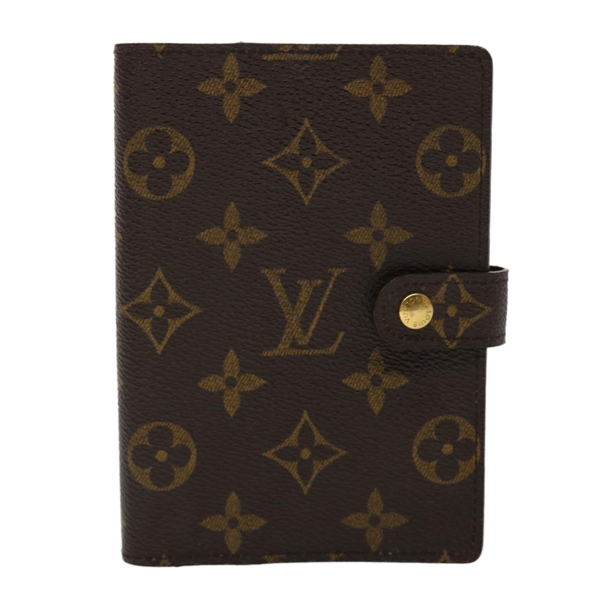 LOUIS VUITTON Monogram Agenda PM Day Planner Cover R20005 LV yk7491