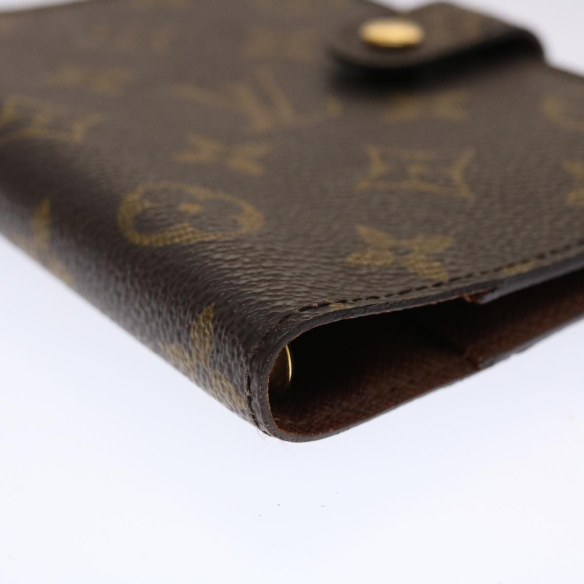 LOUIS VUITTON Monogram Agenda PM Day Planner Cover R20005 LV yk7491