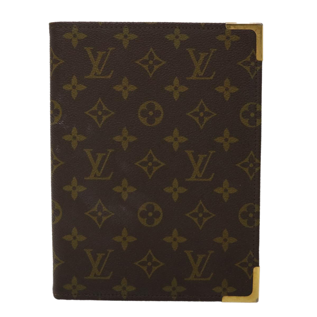 LOUIS VUITTON Monogram Day Planner Cover LV yk7528B