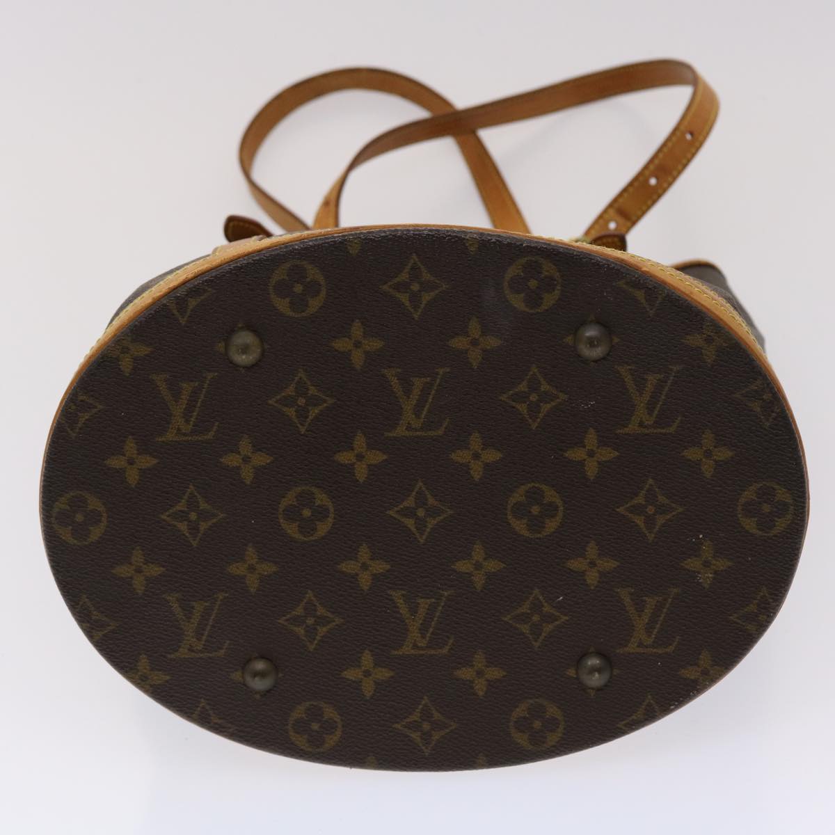 LOUIS VUITTON Monogram Bucket GM Shoulder Bag M42236 LV yk7529B